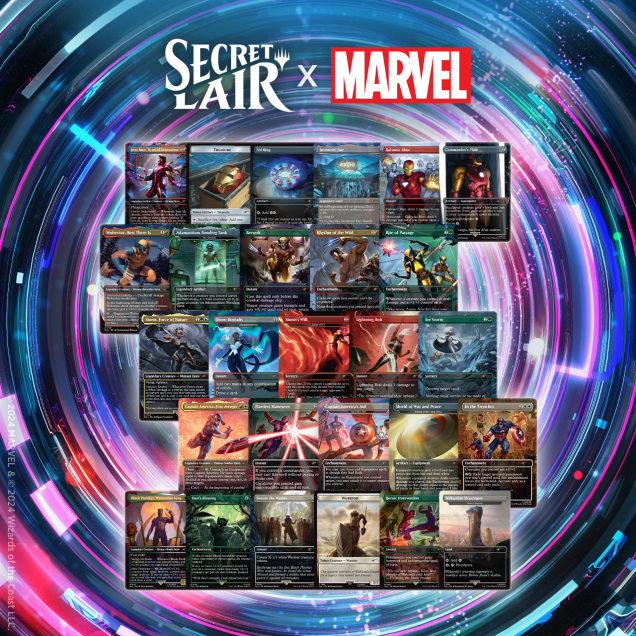 Secret Lair Drop: Marvel Superdrop: The Mighty Non-Foil Bundle